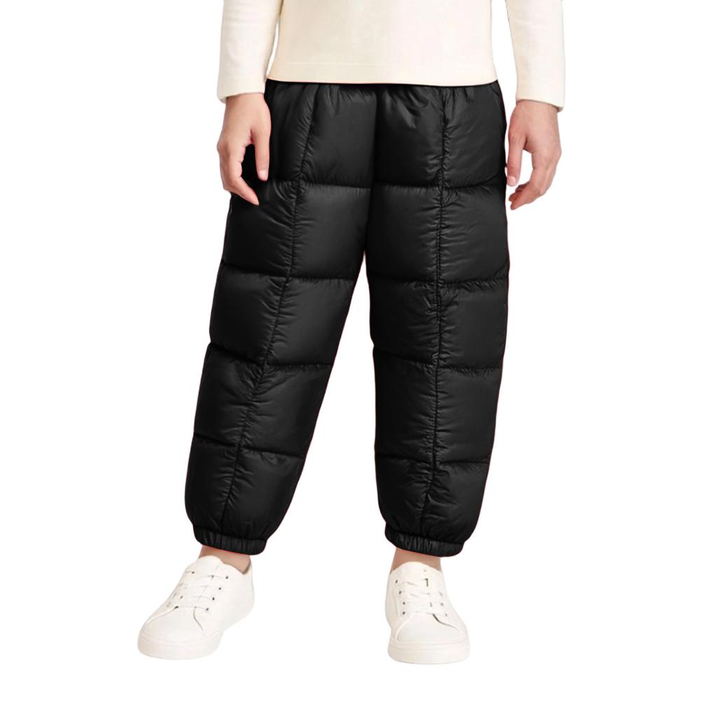 Kids' Pants - Solid Color Quilted Trousers