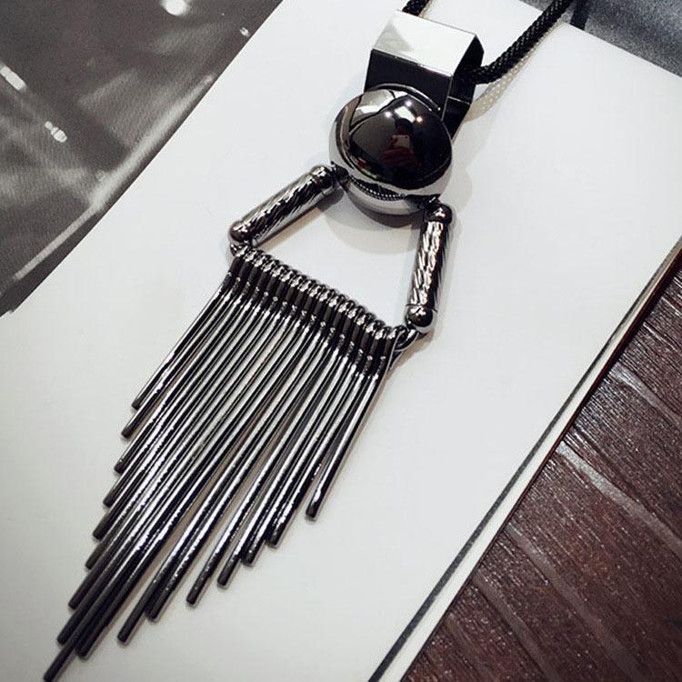 Women's Zodiac Ox Long Sweater Necklace - High-End Fashion Pendant