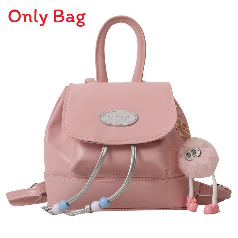 Pu Material Small Fashion Retro Backpack For Daily Casual Use