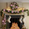 Christmas Flowers Artificial Festive Decoration Christmas Decoration Branches For Interior Designers Apartment Wreaths Garlands