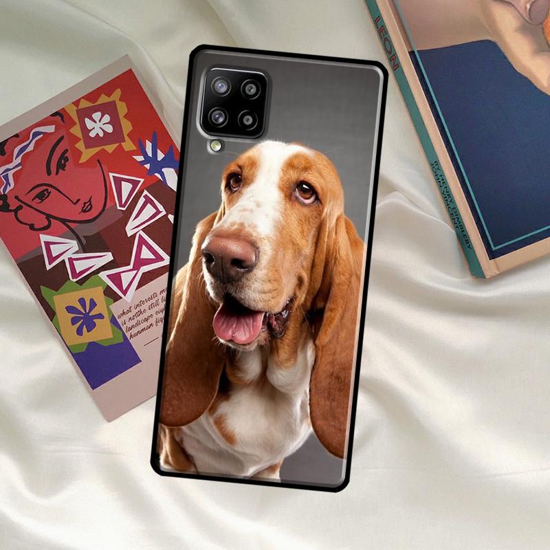 Basset Hound Dog Case For Samsung Galaxy A06 A16 A56 A36 A26 A54 A34 A14 A52 A32 A12 A13 A33 A53 A15 A35 A55