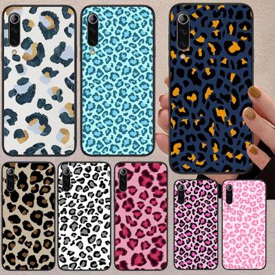 Funda de Teléfono con Patrón de Manchas Para Xiaomi Mi 8 Lite 9 SE 10 10T Pro Mi 11 Para Serie Mi Cubierta de Carcasa Blanda de Silicona Negra