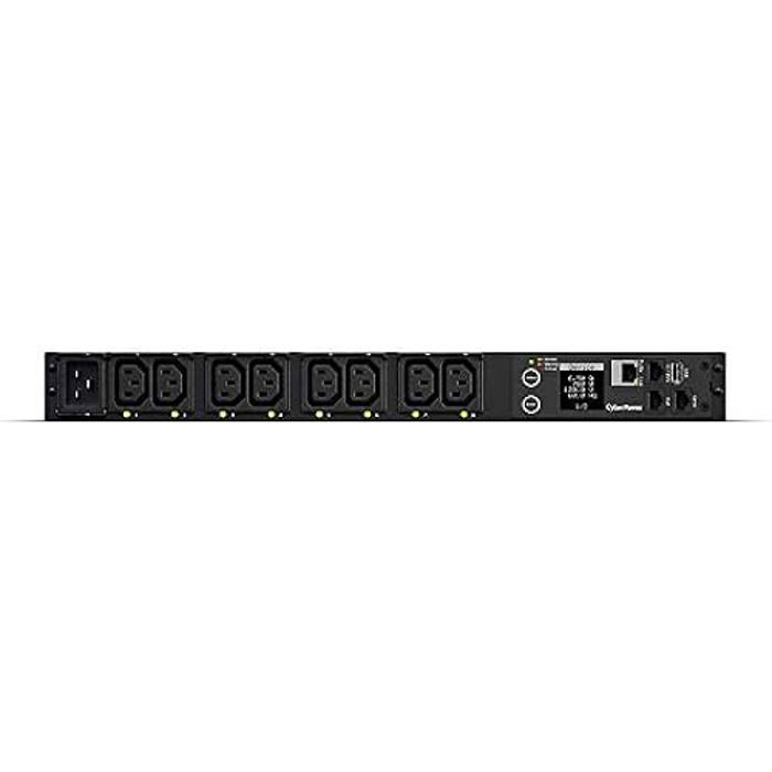 Unité de distribution d'énergie - CyberPower - PDU41005 - 1U - 8 sorties CA - Noir