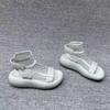 Sommer Ausschnitt Mesh Atmungsaktiv Dünn High Top Sandalen Damen Runde Zehe Offene Zehe Rutschfest Abriebfest Kühlende Stiefel