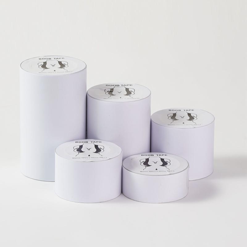 1 rolka 5M Dámske priehľadné krytky na bradavky Push Up náplasť na hrudník Telo neviditeľná zdvíhacia páska Lepiace podprsenky Sexy nálepky na bradavky