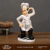 Figurine Chef Resin For Living Room Cake Shop Decoration Gifts Students For
