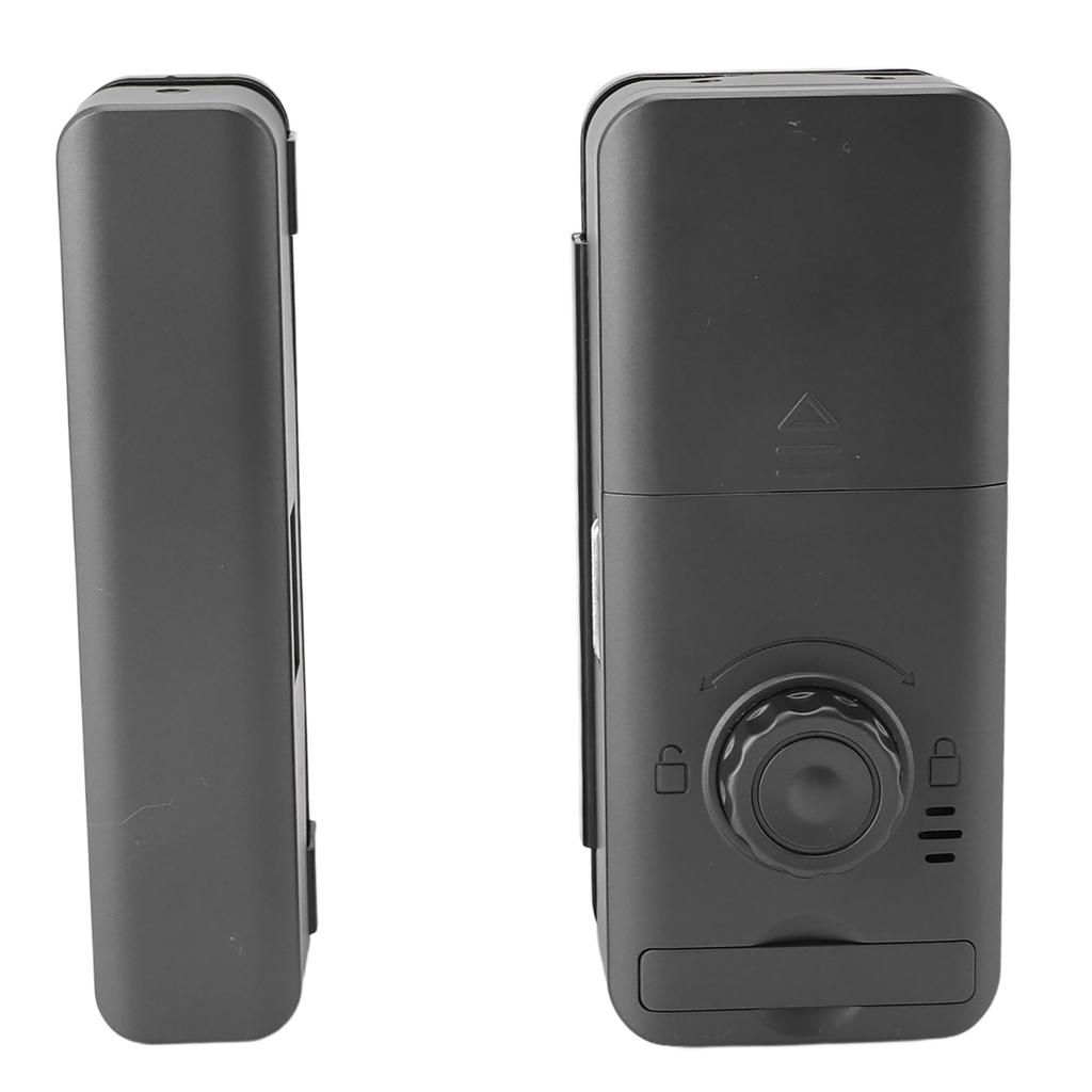 Electronic Glass Door Safety Lock Professional Large Color Screen Glass Door Fingerprint Lock with Keys for Single