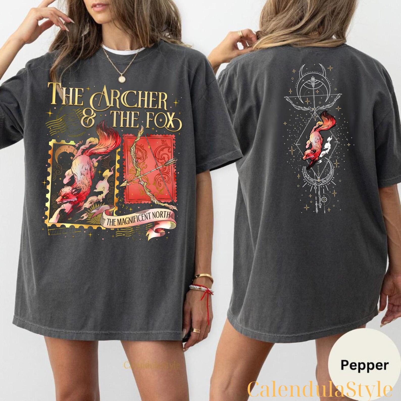 Ballad Of The Archer And The Fox Shirt, Once Upon A Broken Heart, The Archer And The Fox Quotes, Fantasy Books Shirt, Evangeline And Jacks S