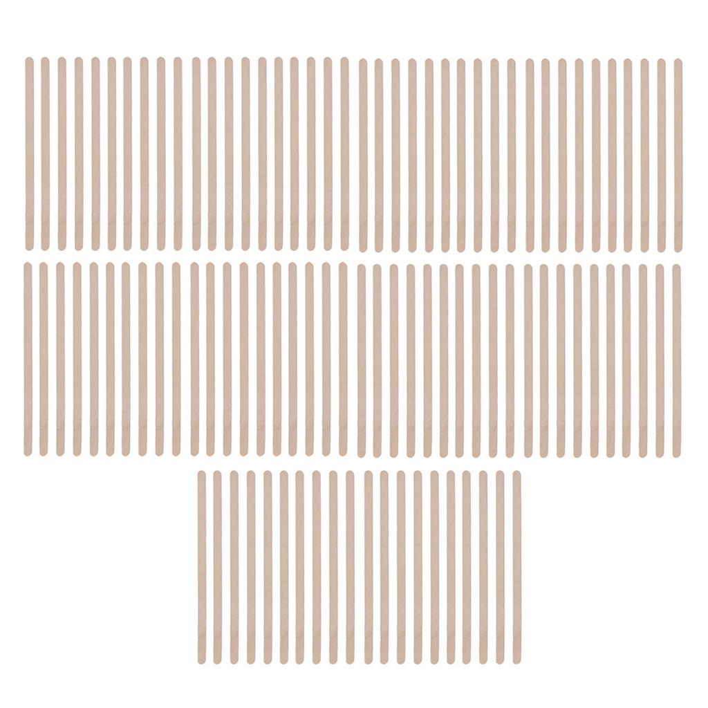 100Pcs Bag Disposable Wooden Depilatory Wax Applicator Stick Spatula Hair Removal Tools