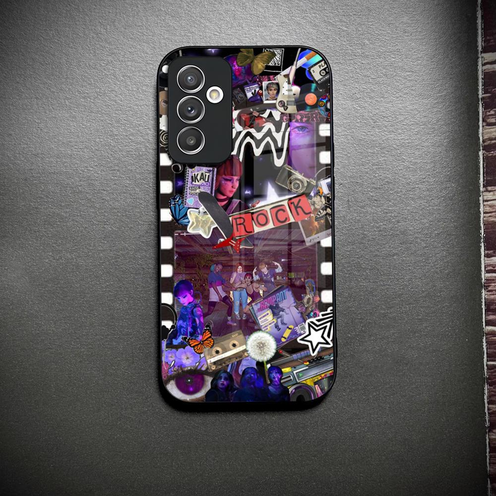 

Lost R-Records Bloom Rage Phone Case Glass For Samsung Galaxy S26 S23 S25 S24 S21 S22 S20 Ultra Fe Plus A34 A15 A14 Cover Galaxy S23