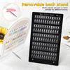 Premium Acrylic Nail Color Plate Magnet with Display Board Comparison Color Card And Number Stickers for Nail Salon
