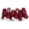 Bow Design Furry Leg Warmers Middle Tube Lolita Boots Cover Harajuku Warm Knee Sleeve  Sleeping Use