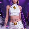 Witch Hunters KPop Demon Hunters 2D Cartoon Anime Cos Tattoo Stickers