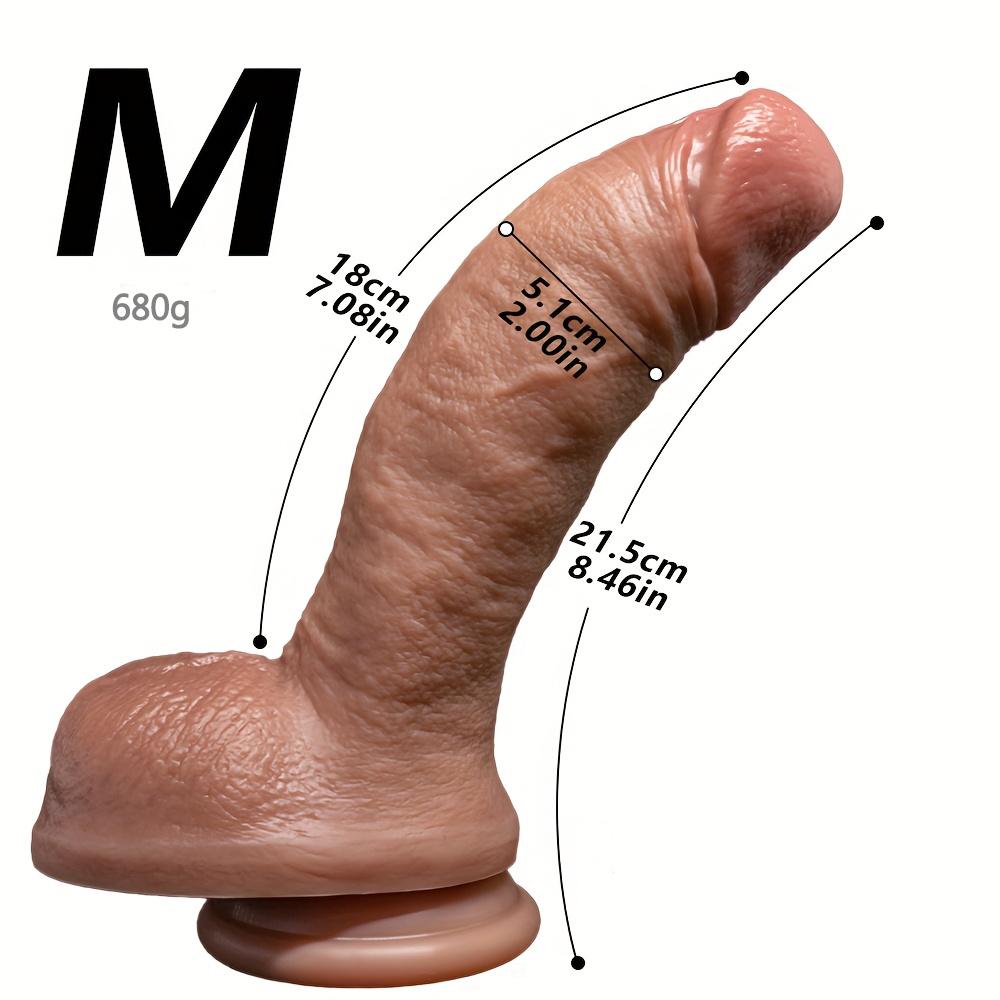 10.23 Inch Wearable Strap-On Dildo,Realistic Soft Silicone Sex Toy with Adjustable Harness,Strong Suction Cup,G-Spot & Anal Stimulator for Women