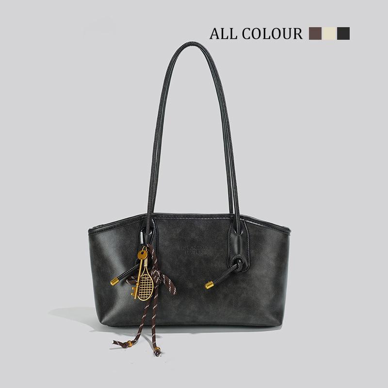 Premium shoulder bag women's 2025 new autumn and winter large-capacity commuter underarm tote bag