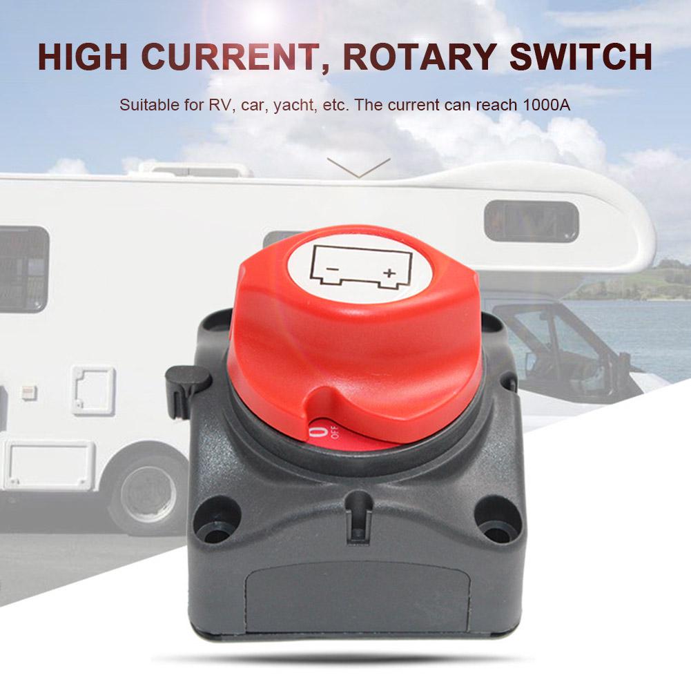 Automotive 4 Position Marine Camper Dual Master Battery Selector