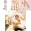Adorable Long Cat Plush Toy Soft Stuffed Kitten Pillow Perfect For Kids Sleeping Comfort