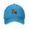 MF Dm Madvillain Vintage Retro s Unisex Women Baseball Caps Distressed Denim Washed Hats Cap Casual All Seasons Travel Sun Cap