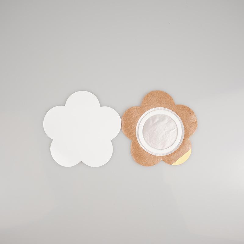 50Pcs/Set Replacement Disposable Castor Oil Pack Self-Adhesive Adhesive Navel Stickers Seepage Resistant Belly Button Protectors