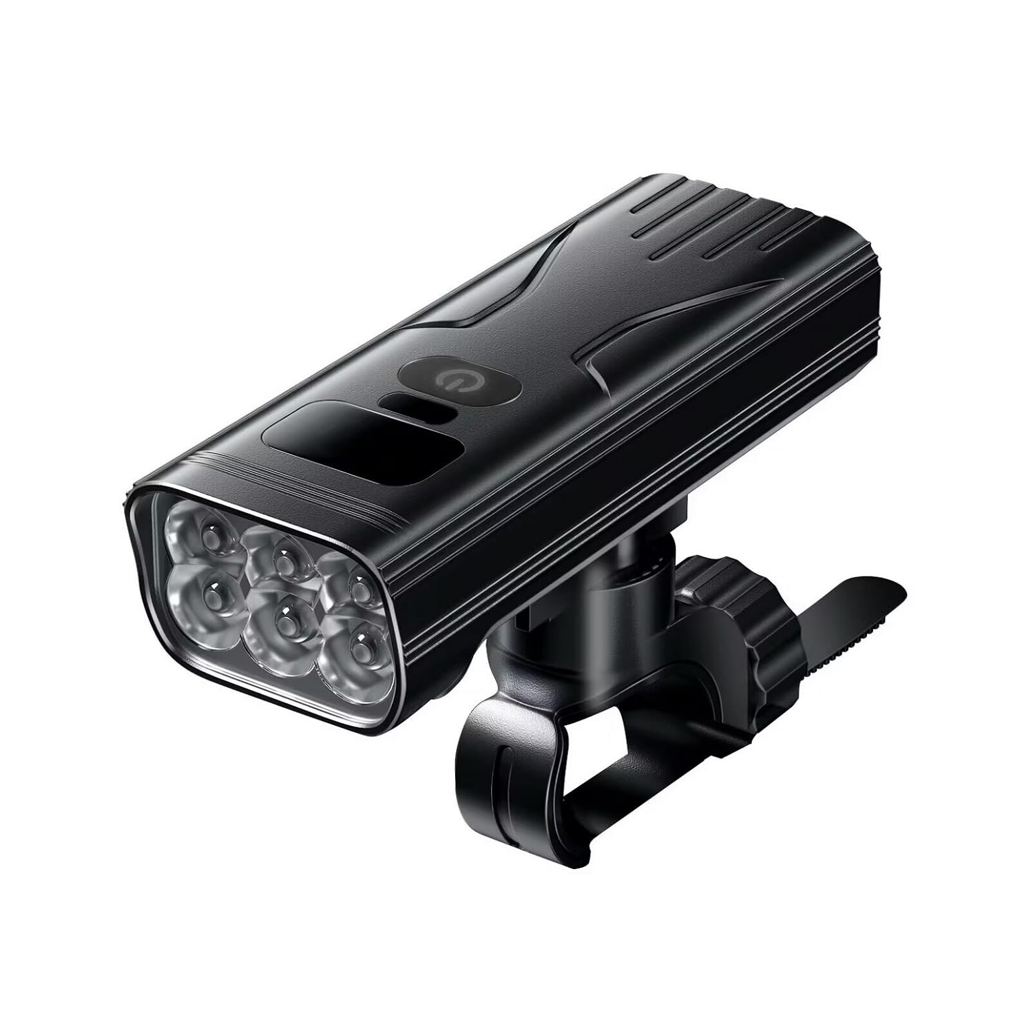 

Rechargeable LED Bicycle Light with 5 Levels of Battery Level and Taillight for Road and Cross Ideal for Outdoor and Power Outage Preparedness