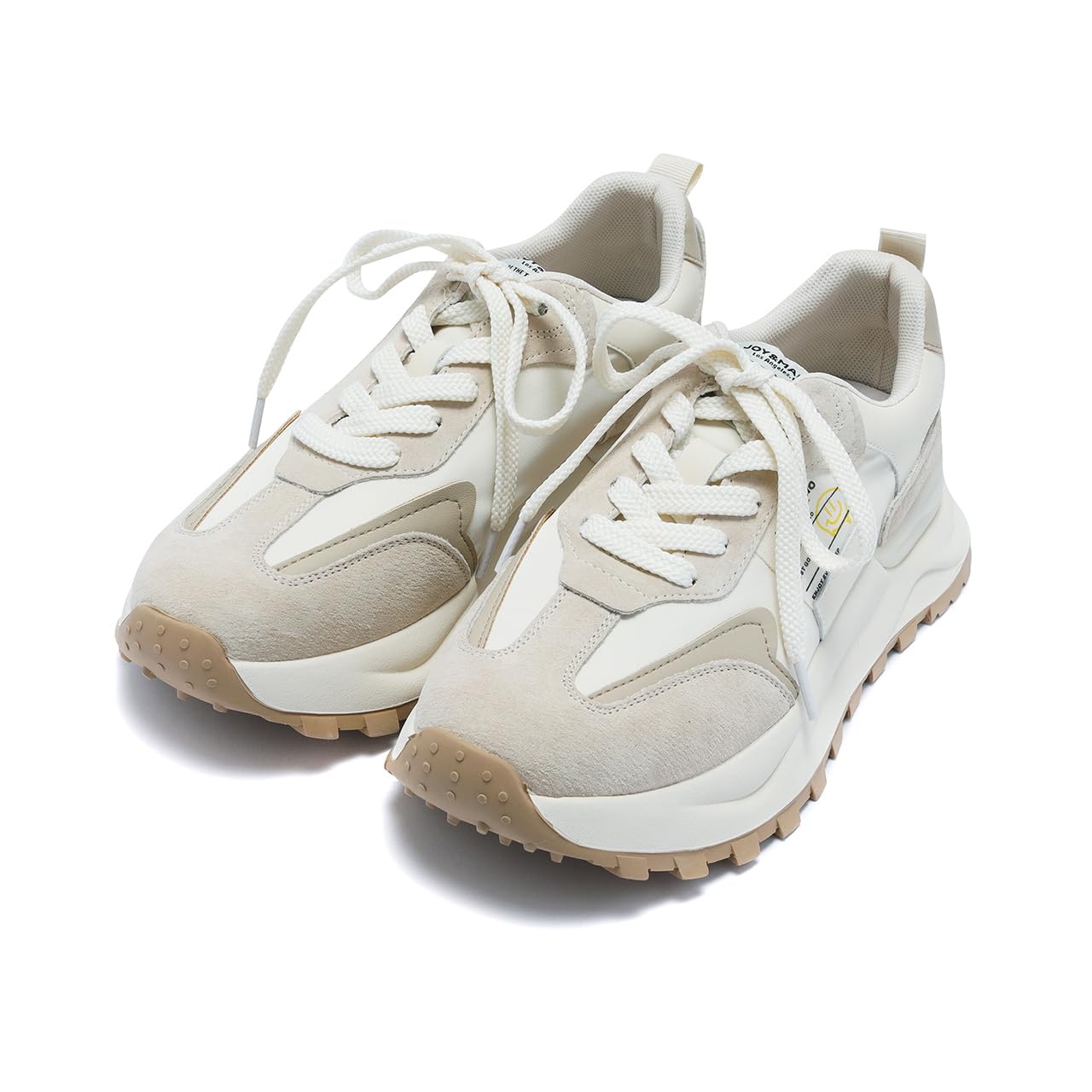 

Volume Sole Dad Sneakers for Women IV [Joy & Mario] 38-30862W (measurement_24_point_0_centimeters) слоновая кость