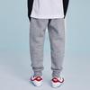 Jordan Simple Letter Logo Fleece Cuffed Knit Sports Pants Kids bottoms Rock-Grey JD2012139GS-001