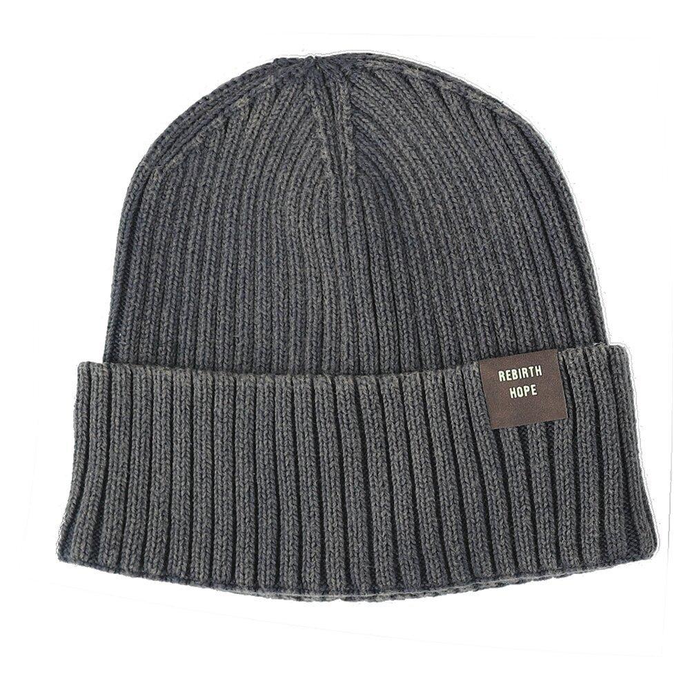 

Black Hat Men s Winter Warm Wool Hat Knitted Hat Big Head Cold Hat Women s Trendy New Thick Melon Leather Hat One size