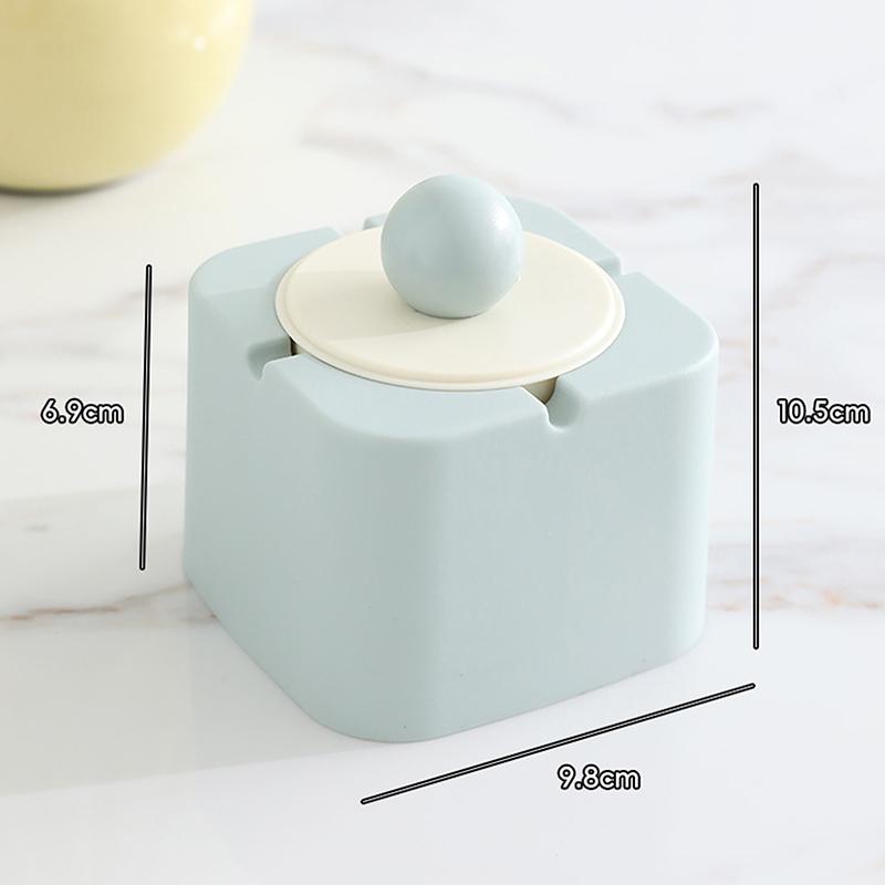 Creative Ashtray Plastic Home Internet Cafe Office Ashtray Enlarged With Lid Anti-Fly Ash Ashtray Ornaments