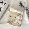 2026 Canvas Hook-Style Fabric Calendar Wall Calendar, High-Value Retro Style, Instagram-Worthy Wall Calendar Decoration