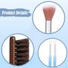 18x Jewelry Cleaning Set Polish Cloth Pin Big Small Hole Brush Cleaner Tool Crevice for