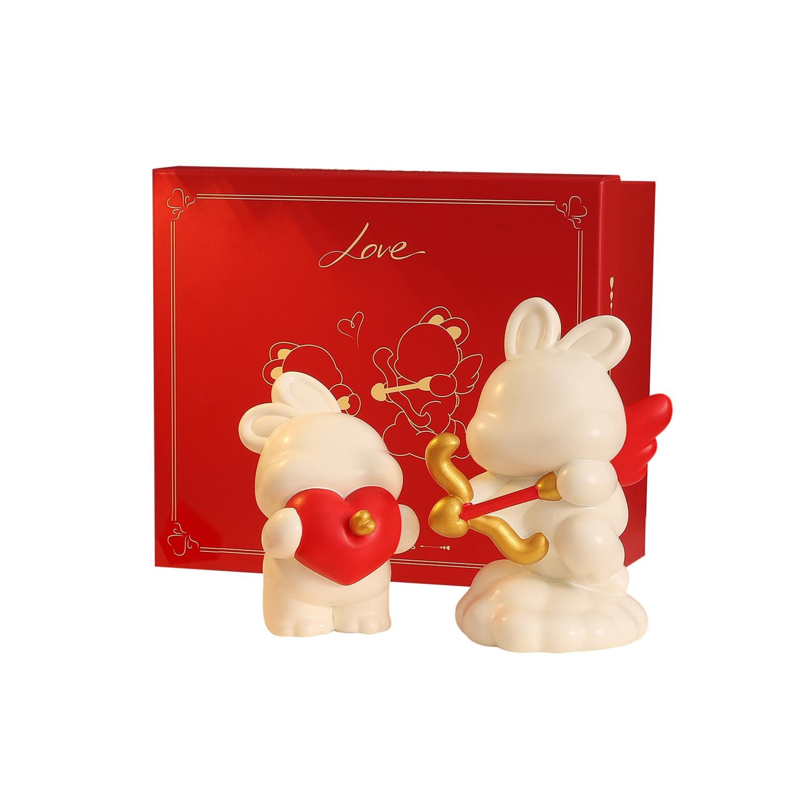 Пасхальное украшение Креативное пасхальное яйцо Украшение Дерево Домашняя вечеринка Сцена Настольный орнамент красный