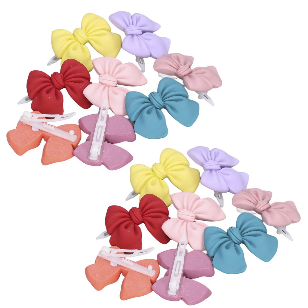 16pcs Pet Hair Bow Cute Pet Hair Bowknot Grooming Accessories with Plastic Clip for Dogs Cats