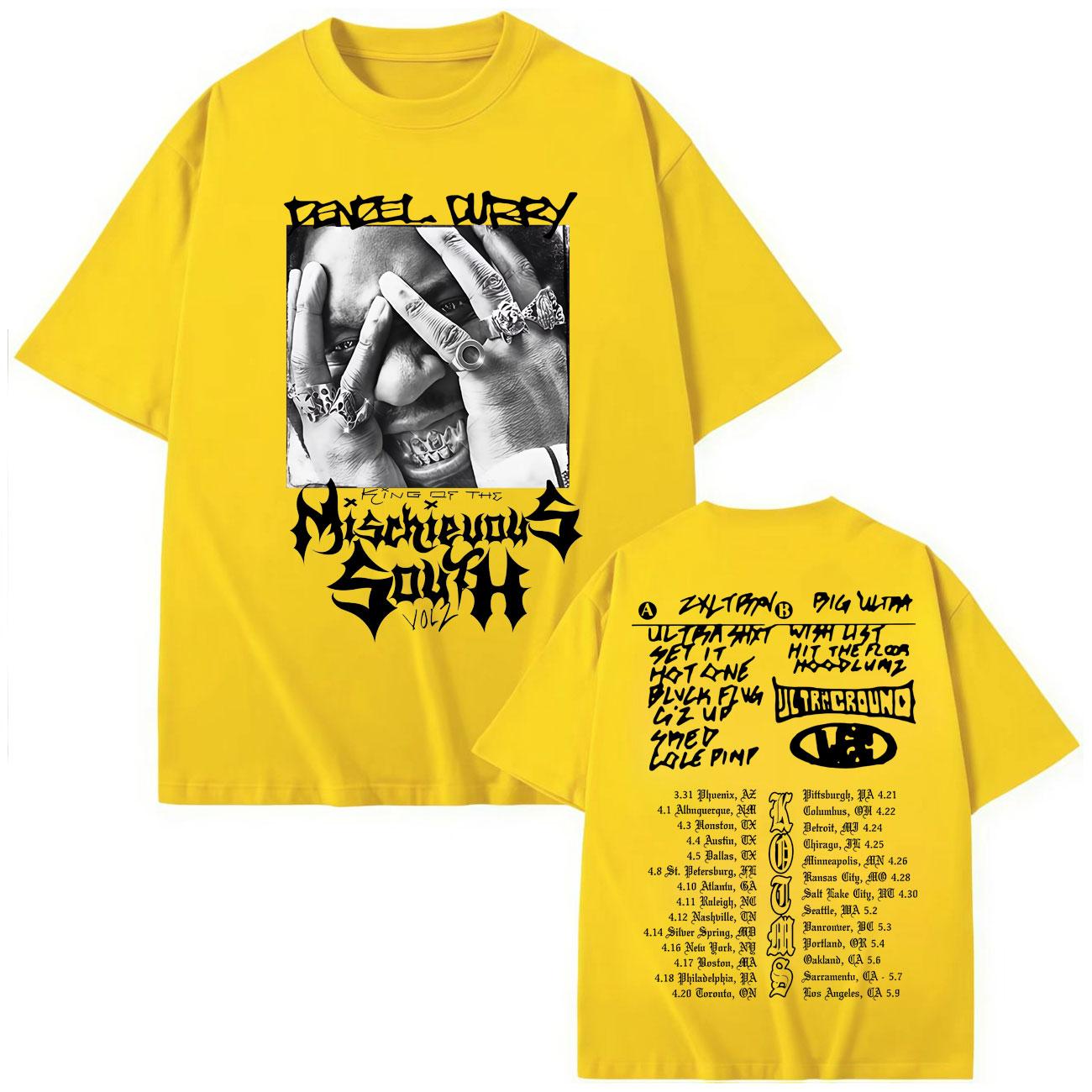 

Rapper Denzel Curry Tour Graphic T Shirts Men Women Clothing Fashion Hip Hop T-shirt Summer Short Sleeve T-shirts 3XL