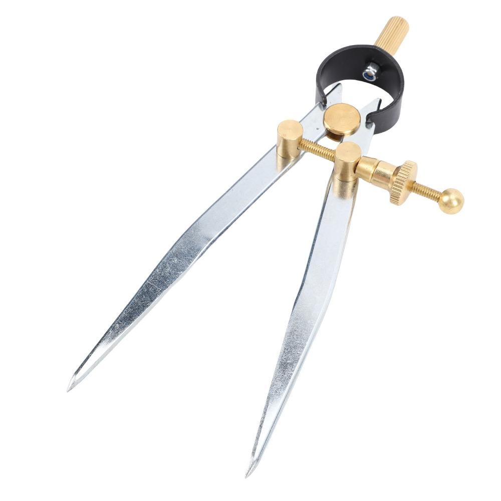 Lockable Design Wing Divider Caliper Brass Fulcrum Spring Joint Caliper Metalworking Use