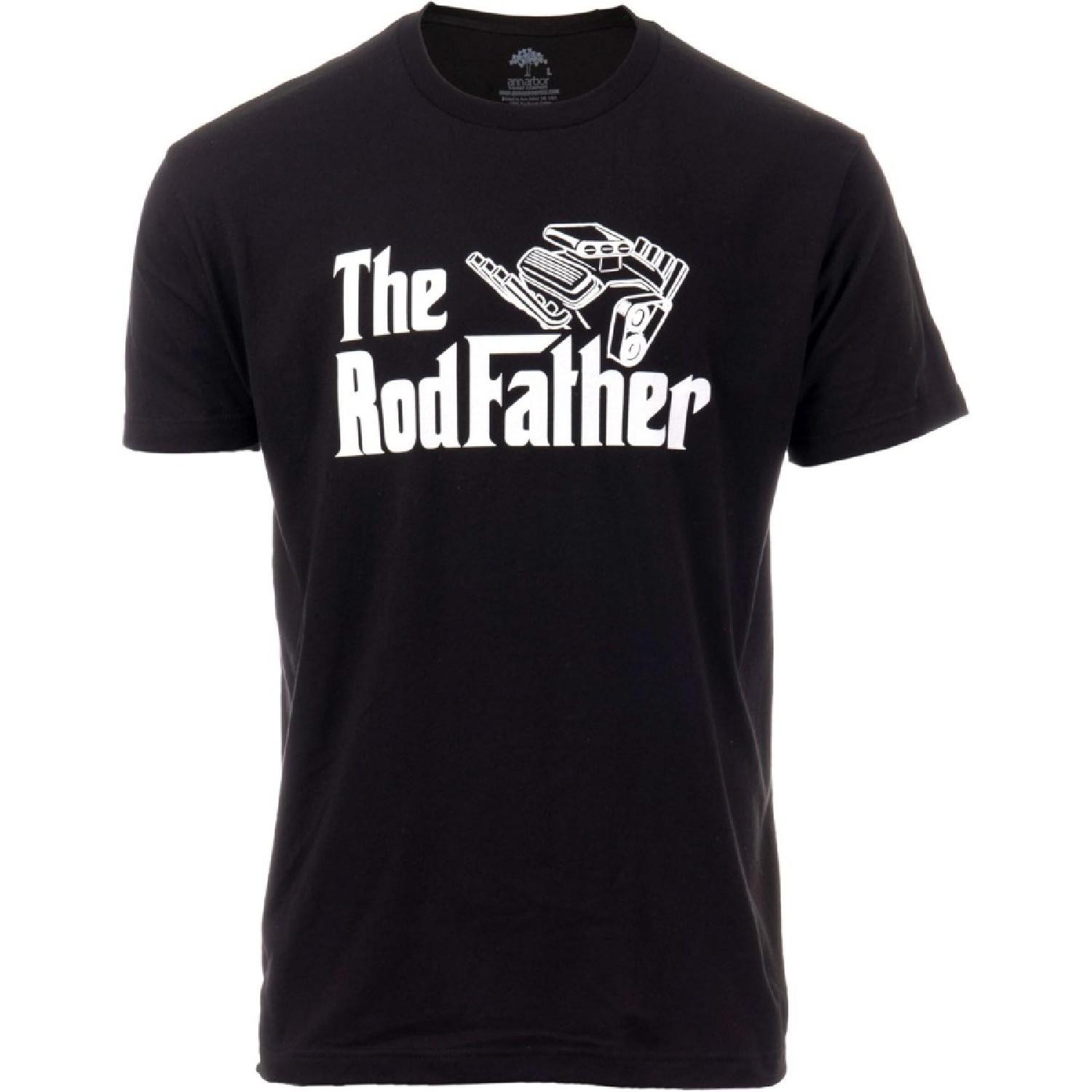 The Rodfather _ Funny Hotrod Garage Joke Truck Car Guy Mechanic Auto Racing Hot Rod T-Shirt for Men Dad Grandpa XXXXXL разноцветный