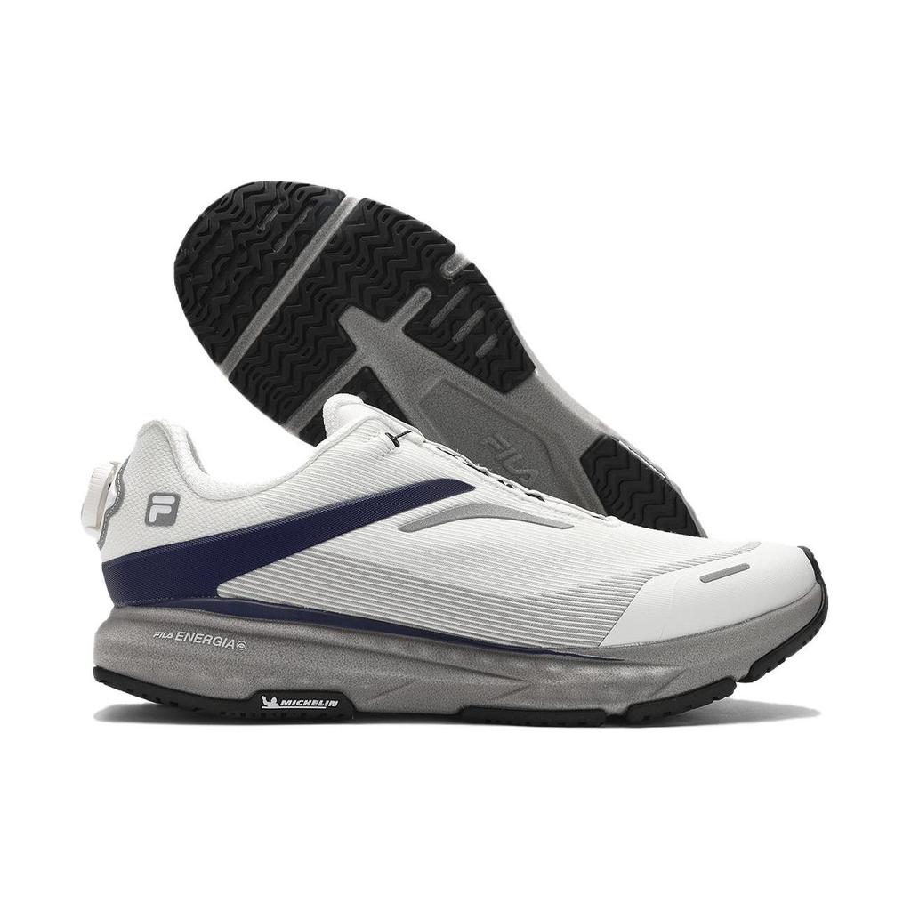 FILA BOA ENERGY 2 Mesh, Textile Low top Casual Training Physical Fitness Test & Exam City Commuting Running Shoes Men's A12M411117FBL