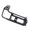 Acogedor L-Plate Grip, Wooden Handle with Aluminum Alloy Base for DF Micro Single Camera, Quick Release 1/4-inch Screw Hole, Anti-Slip Pad (BLACK)