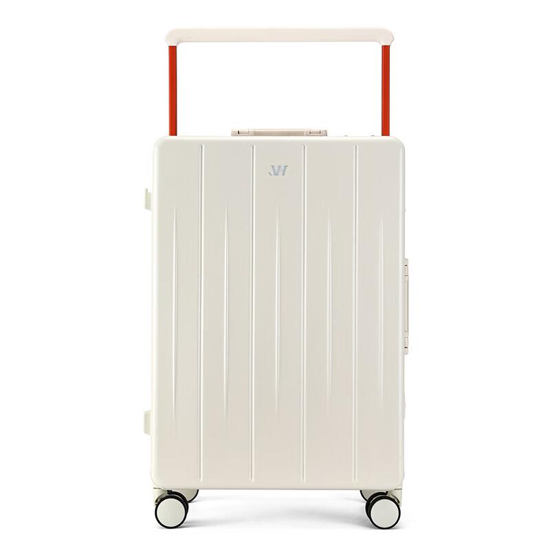 Space Walk Aluminum Frame USB Charging Spinner Luggage
