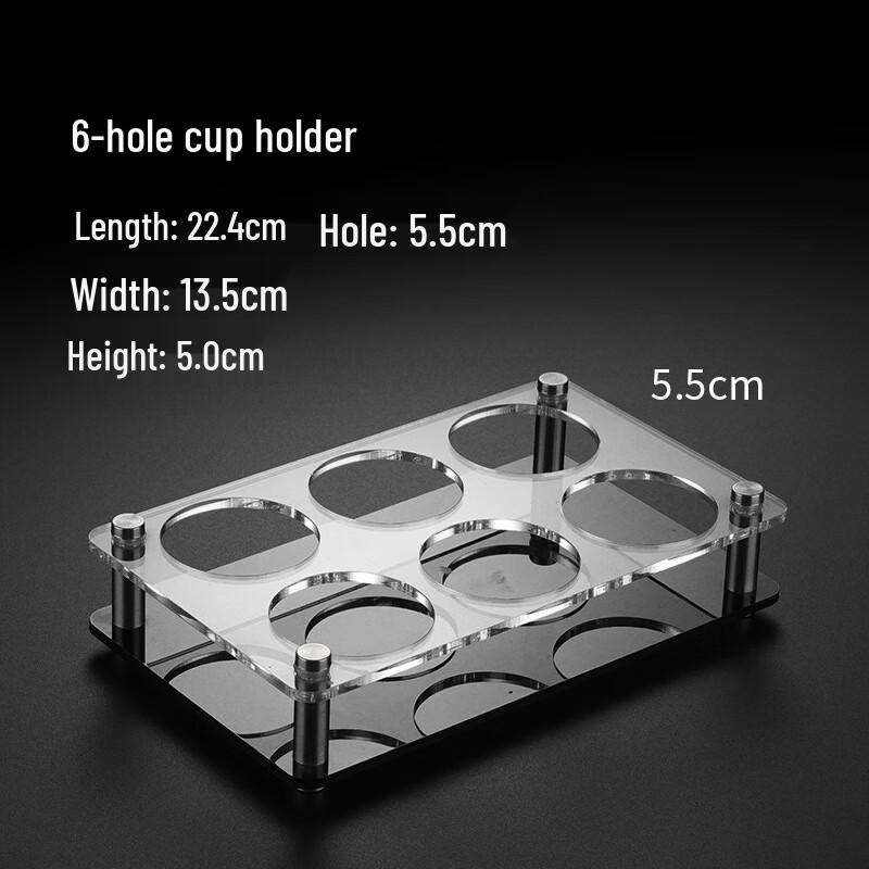 

ZISIZ Acrylic Commercial Drinkware Storage Rack
