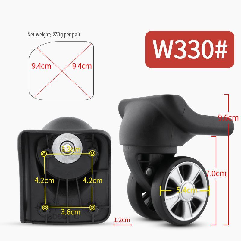Universal Replacement Wheels for Luggage and Suitcases