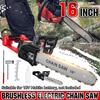3000W 16 Inches Electric Cordless Chain Saw Brushless Motor Electric Chainsaw Woodworking Tool For 18V battery