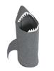 Organizer for Children's Clothes or Toys "Shark" 75×40 Cm - Ecological, Anti-allergic Felt, Gray, Polish Production - Arco Design