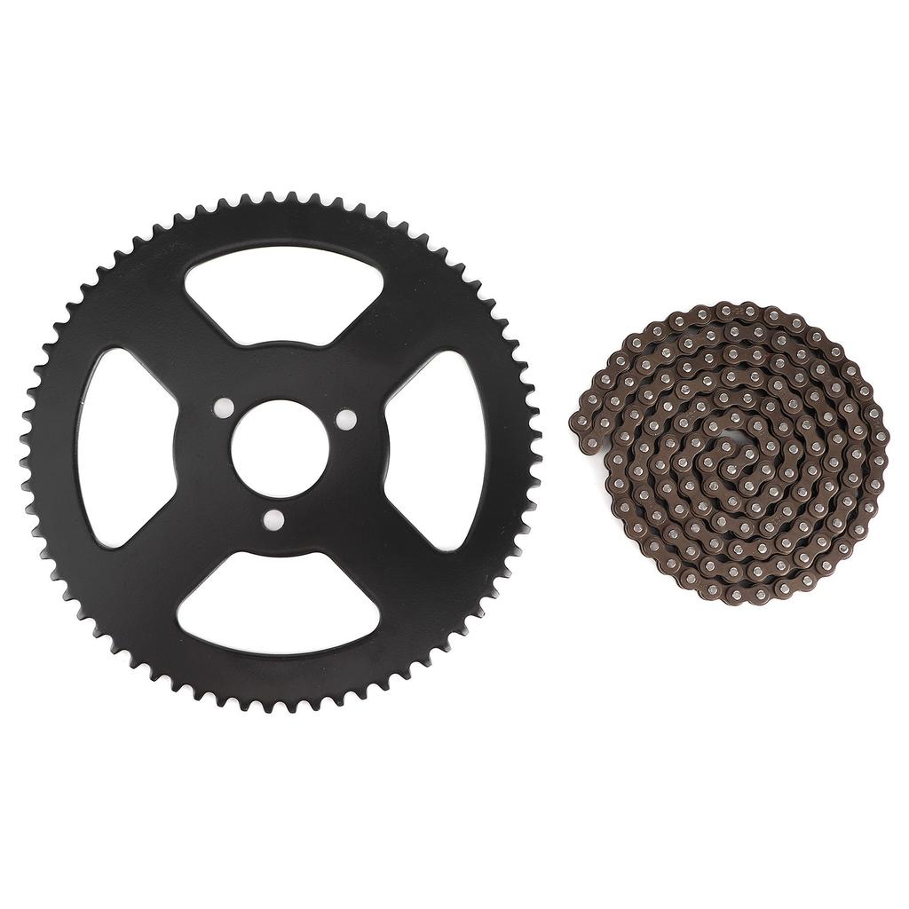 25H Chain 144 Links Sprocket 2 Stroke Shaft for Electric Mini Moto Pocket Bike ATV Quad Accessory