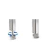 Stainless Steel Kitchen Organizer: Knife Holder, Pot Lid, Cutting Board, Cutlery & Chopstick Stand