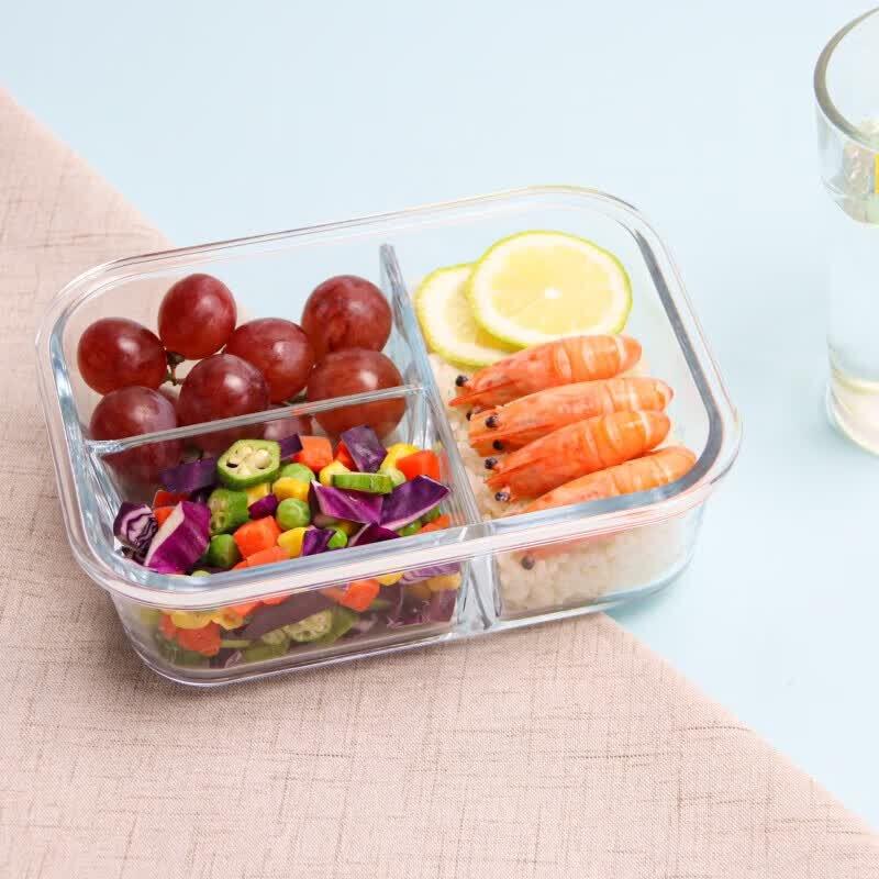 Yileya Borosilicate Glass Food Container Set