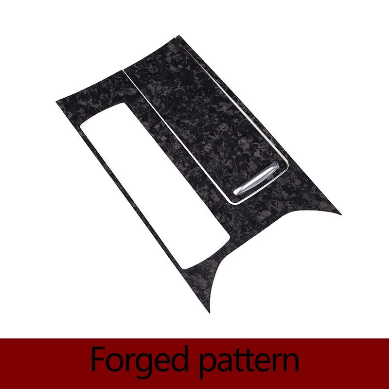 For Land Rover Range Rover Sport 2014-2017 ABS Carbon Fiber Car Center Control Panel Cover Decoration Sticker Car Accessories