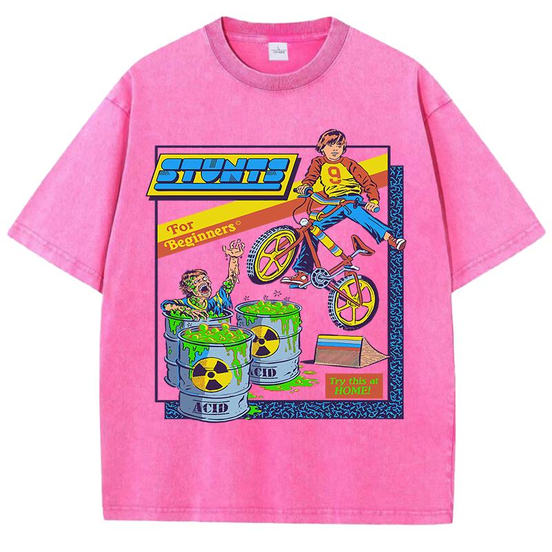 

Не пытайтесь повторить это домаМужские футболки с дизайнерской стиркойЛетняя мягкая футболка с круглым вырезомХлопковые футболкиТопМодная одежда 3XL