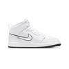 Air Jordan 1 Mid PS Schematic Kids Sneakers White Black DQ1866-100