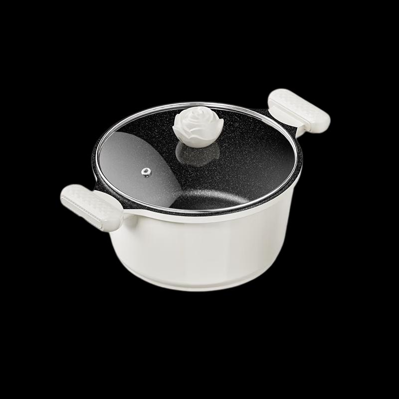 UKITCHEN Camellia Titanium Alloy Non-stick Soup Pot