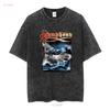 Vintage 2005 Symphony X T Shirt Large Gigantour Vintage Washed Unisex Fashion Streetwear Homme Versatile Casual Stretched